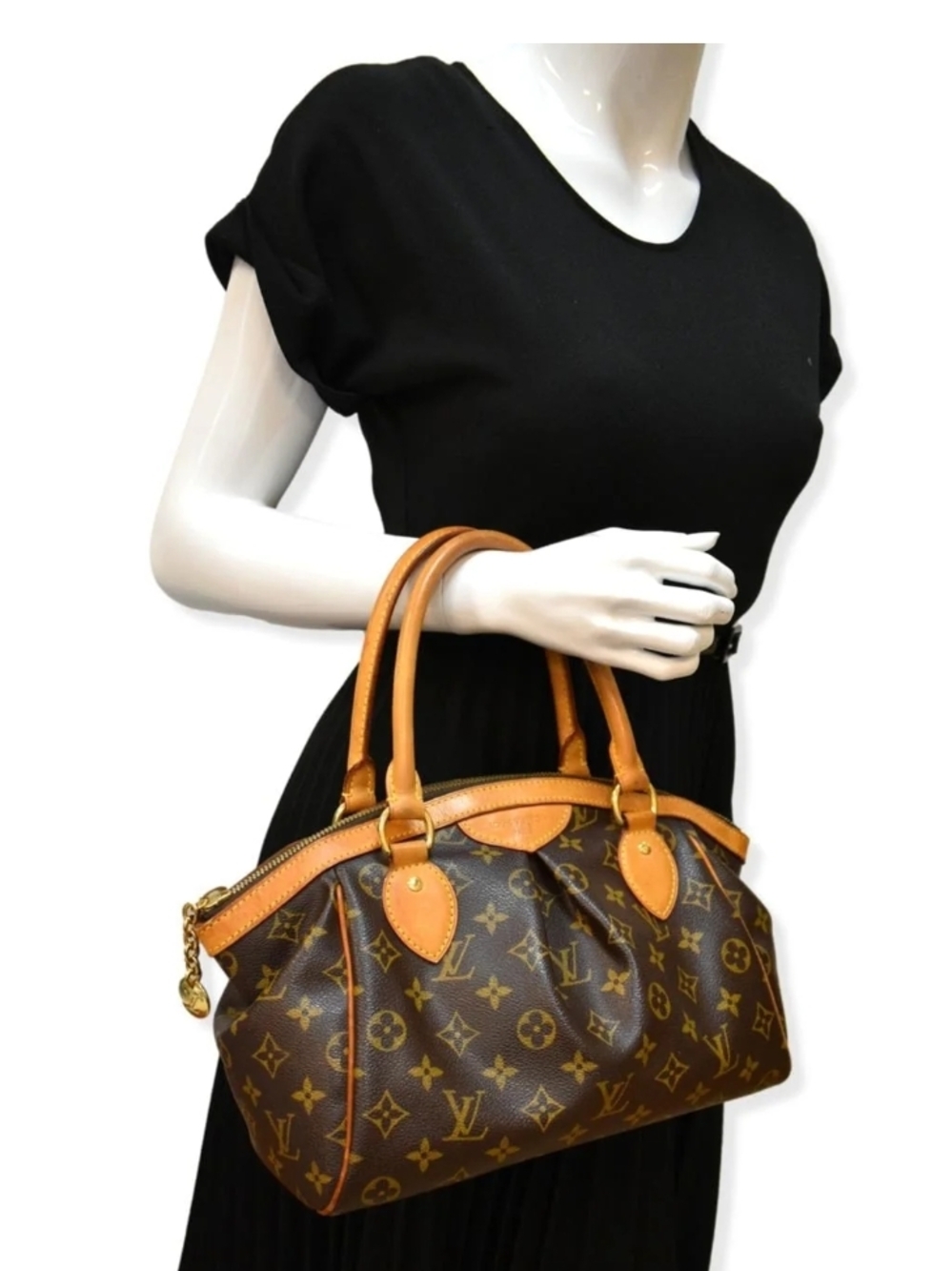 Louis Vuitton Tivoli PM Top Handle Bag - VGC - $1990 Includes COA - Picture 10 of 11